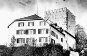 Das Schloss Weinfelden, wie es vor dem grossen Rückbau 1972 aussah. (Bild: PD/Bürgerarchiv Weinfelden)