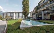 Aus Platzgründen diversen Topclubs abgesagt: das Grand Hotel in Bad Ragaz. (Bild: Hanspeter Schiess)