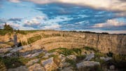 Ein Höhepunkt: die hufeisenförmige Felsformation Creux du Van. (Bild: Getty)