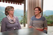 Die beiden Co-Präsidentinnen des Sozialfonds: Edith Stutz-Berchtold (links) und Brigitte Durrer-von Flüe. (Bild: Marion Wannemacher (OZ) (Obwaldner Zeitung))