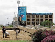 Das Gebäude der neuen US-Botschaft in Israel. (Bild: Abir Sultan/Keystone (Jerusalem, 13. Mai 2018))