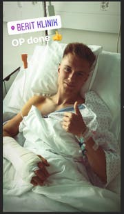 Jasper van der Werff meldet sich via Instagram bei seinen Fans. (Bild: Instagram)
