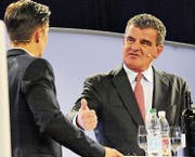 Der Gwerblertag ist einer der beliebtesten Netzwerkanlässe im Rheintal. Er war auch dieses Jahr ausverkauft. (Bilder: Max Tinner)