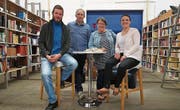 Simeon Krumpaszky, Roger Stieger (Geschäftsführer), Marlise Bornhauser (Präsidentin), Jeannine Schiavone (Finanzen). (Bild: PD)