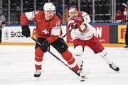 Timo Meier glückte ein Einstand nach Mass. (Bild: Andy Mueller/Freshfocus (Kopenhagen, 9. Mai 2018))