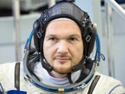Der deutsche Astronaut Alexander Gerst ist bereit für seine zweite Mission auf der Raumstation ISS. (Bild: KEYSTONE/AP/PAVEL GOLOVKIN)