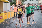 Schweisstreibende Erfolgsgeschichte: Der St. Galler Auffahrtslauf ist auf dem Vormarsch. (Bild: Ralph Ribi)