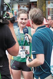 Gefragte Interviewpartnerin: Flavia Stutz. (Bild: Roger Zbinden)