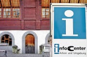 Das Infocenter in der Schmiedgasse. (Bilder: Max Eichenberger)