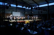 Die Hallen des Ökihofs haben sich als gutes Konzertlokal herausgestellt. (Bild: Stefan Kaiser, Baar, 12. Mai 2018)