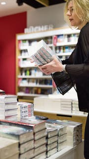 Bücherflut: An der Frankfurter Buchmesse werden jeweils 80 000 neue Titel vorgestellt. (Bild: Gaëtan Bally/KEY)
