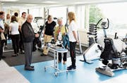 Kernstück des Gebäudes sind die Therapieräumlichkeiten.