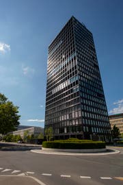 Der Park Tower in Zug. Bild: Maria Schmid, 2016