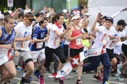 Impression vom «Wings for Life Run» in Zug. (Bild: Maria Schmid)