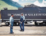 Die alte Lok schnauft und pfeift noch immer auf dem Einspurgleis und schleudert Russ in die Luft. Bei der Endstation Jackson Hole gibt’s in der «Million Dollar Cowboy Bar» die dicksten Steaks. (Bild: Erik Tham (Corbis Documentary))