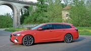 Der sportlichste Opel Insignia: der fünf Meter lange GSi Sportstourer mit 480 Newtonmetern Drehmoment. (Bild: Bruno Knellwolf)