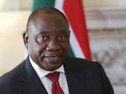 Nach dem Tod von mehr als 50 Palästinensern im Gazastreifen hat die Regierung von Präsident Cyril Ramaphosa die "wahllose und schwerwiegende Weise des jüngsten israelischen Angriffs" verurteilt. (Bild: KEYSTONE/AP pool AFP/DANIEL LEAL-OLIVAS)