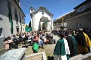 Die Talgemeinde der Korporation Ursern findet am Sonntag, 27. Mai, 13.15 Uhr, im Ring vor der Pfarrkirche in Hospental statt. (Bild: Urs Hanhart (Hospental, 21. Mai 2017))