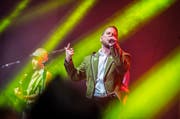 Am Konzert von Mundart-Rocker Trauffer in Frauenfeld (Bild: Andrea Stalder)