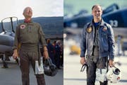 Der einzige Schweizer, der je im Weltall war: Claude Nicollier im Jahr 2009 (links) und 1989. (Bild: Gaetan Bally, Karl-Heinz Hug/Keystone)