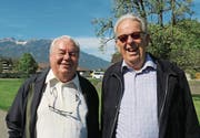 Georges Burch, Gaggo (links) und Marquard Stockmann, Koks. (Bild: Patricia Helfenstein-Burch (Sarnen, 28. April 2018))