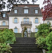 Ein schönes Haus an traumhafter Lage: die Villa Krämerstein. (Bild: Nadia Schärli (Horw, 1. Mai 2017))