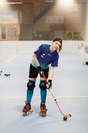 Captain Jasmin Schuler strebt mit dem RHC Uri den Titel an. (Bild: Florian Arnold (Seedorf, 8. Mai 2018))