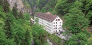 Das Alte Bad Pfäfers ist das einzige noch bestehende Barockbad der Schweiz.