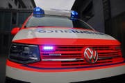 Ambulanz am Kantonsspital Nidwalden in Stans. (Bild: PD / Sven von Holzen)