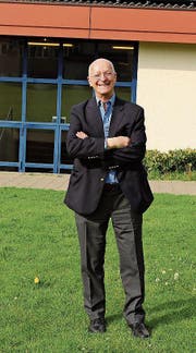 Der Schweizer Astronaut und Astrophysiker Claude Nicollier hielt in der Wartegghalle in Goldach einen Vortrag. (Bild: Rossella Blattmann)