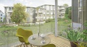 So stellen sich die Architekten von Mirlo Urbano die Neubauten an der Zielackerstrasse vor. (Bild: PD)