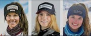 Aline Danioth, Eliane Christen und Leoni Zopp (von links). (Bilder: PD)