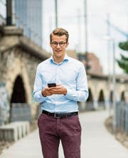 Andri Silberschmidt: «Das Gesetz reguliert das Internet in einer stupiden Art.» (Bild: Thomas Lüthi/HEG (Zürich, 6. Juni 2017))