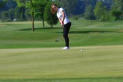 Beim Putten lief es Gianna Gilardi in der Samstagsrunde nicht mehr so rund. (Bild: Robert Kucera)