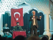 Der türkische Starprediger Nihat Hatipoglu spricht im Thurpark Wattwil über die Kraft des Glaubens.