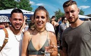 Alex Secli aus Felben-Welhausen, Yamina Hintze und Luca Rocco, beide aus Frauenfeld.