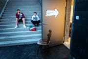 Zu Besuch im Jugendtreff. (Bild: Michel Canonica)