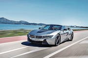 Der BMW i8 als Roadster mit Hybridmotorisierung. (Bild: PD)