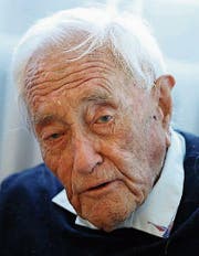 Wissenschafter David Goodall. (Bild: Getty (Basel, 8. Mai 2018))
