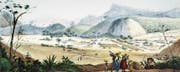 Diese Zeichnung von J.-B. Debret aus dem Jahr 1826 zeigt ebenfalls Schweizer Auswanderer in Brasilien. (Bild: PD)