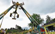 Laut, bunt und fröhlich – der Jahrmarkt in Buchs lockte in den ersten beiden Tagen viel Publikum an (Bilder: Heini Schwendener)