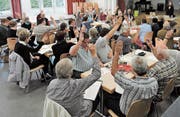 Der Rheintaler Bach-Chor führte am letzten Wochenende seine zweite Hauptversammlung durch. Die Mitglieder freuen sich schon jetzt auf die geplanten Aktivitäten im 2019 und 2020. (Bild: pd)