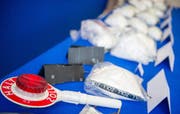 Die Firma mit Sitz in Urnäsch soll im grossen Stil mit Rohstoffen für die Herstellung von synthetischen Drogen wie Crystal Meth gehandelt haben. (Bild: Keystone)