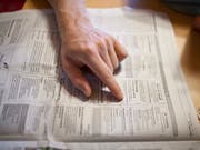 Für die Werbung in den Zeitungen gibt es einen neuen Anbieter: Mehrere Medienhäuser und der Verband Schweizer Medien haben die AdAgent AG als Nachfolgerin der konkursiten Publicitas gegründet. (Bild: KEYSTONE/GAETAN BALLY)