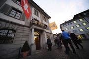 Im Rathaus Altdorf fallen Finanzentscheide. (Bild: Urs Hanhart, Januar 2016)