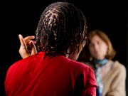 Wurden letztes Jahr häufig Opfer von Menschenhändlern und suchten Beratungshilfe in der Schweiz: Frauen aus Nigeria. (Bild: KEYSTONE/AP/DOMENICO STINELLIS)