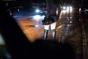Der Strassenstrich im Gebiet Ibach zwischen Luzern und Emmen. (Bild: Dominik Wunderli, 30. Januar 2013)