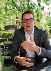 Noch-Kantonsratspräsident Ivan Louis könnte sich je nach Konstellationen später eine Kandidatur als Nationalrat vorstellen. (Bild: Martin Knoepfel)