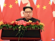 Hat kein Interesse an einer nuklearen Abrüstung: Nordkoreas Machthaber Kim Jong Un. (Bild: KEYSTONE/AP KCNA via KNS)