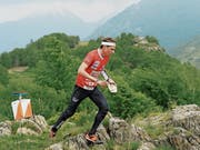 Daniel Hubmann ist im Langdistanzrennen in den Tessiner Bergen unterwegs. Beim 25. Posten passiert ihm der entscheidende Fehler. (Bild: Davide Agosta/KEY)
